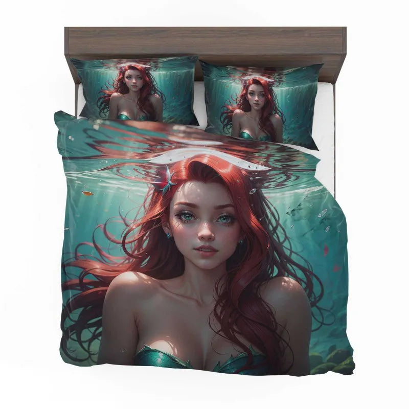Beautiful Ariel Fantasy Art Bedding Set