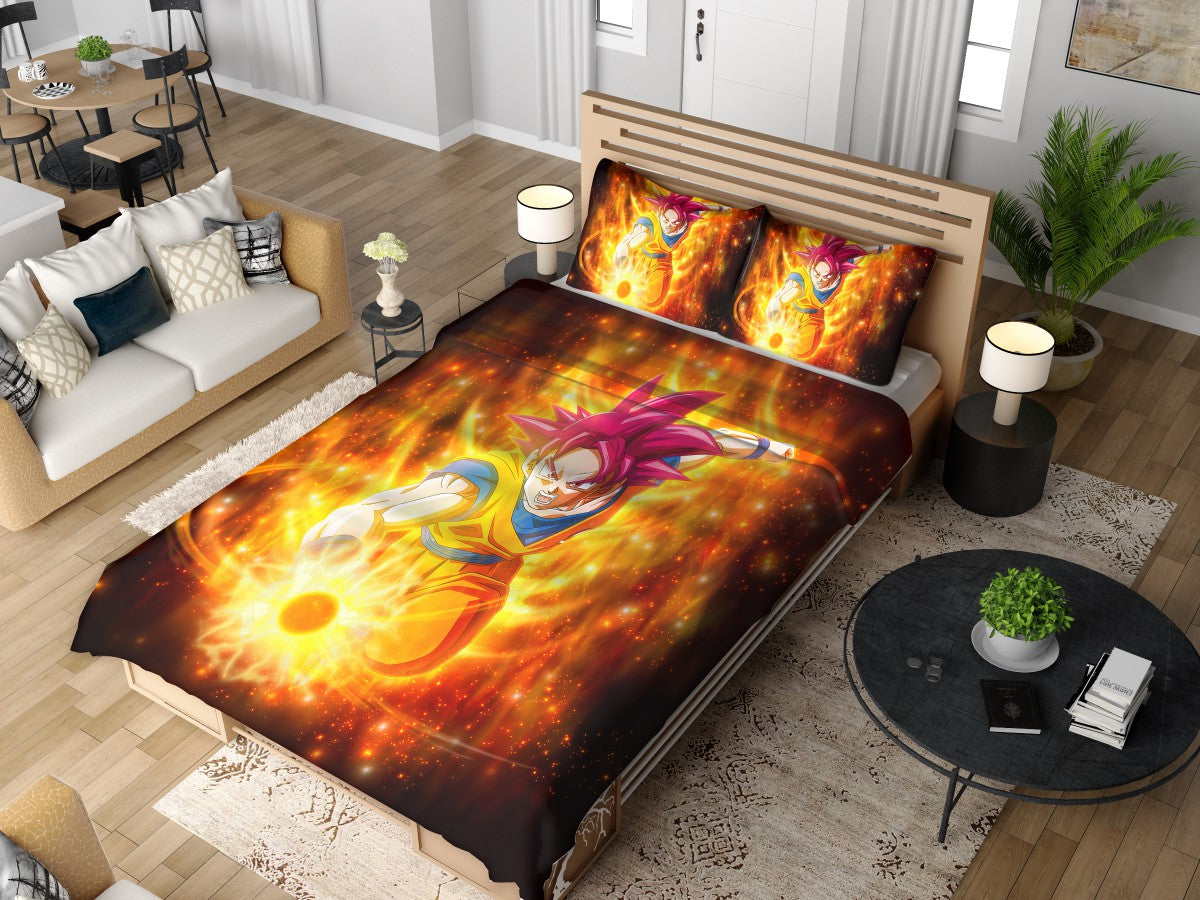 Beautiful Japanese Custom Anime Girl Bedding Set