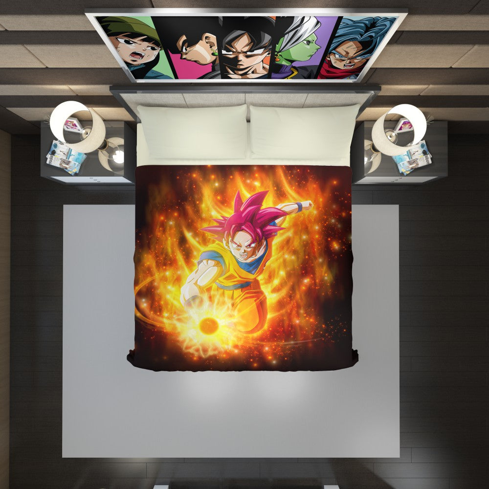 Beautiful Japanese Custom Anime Girl Duvet Cover