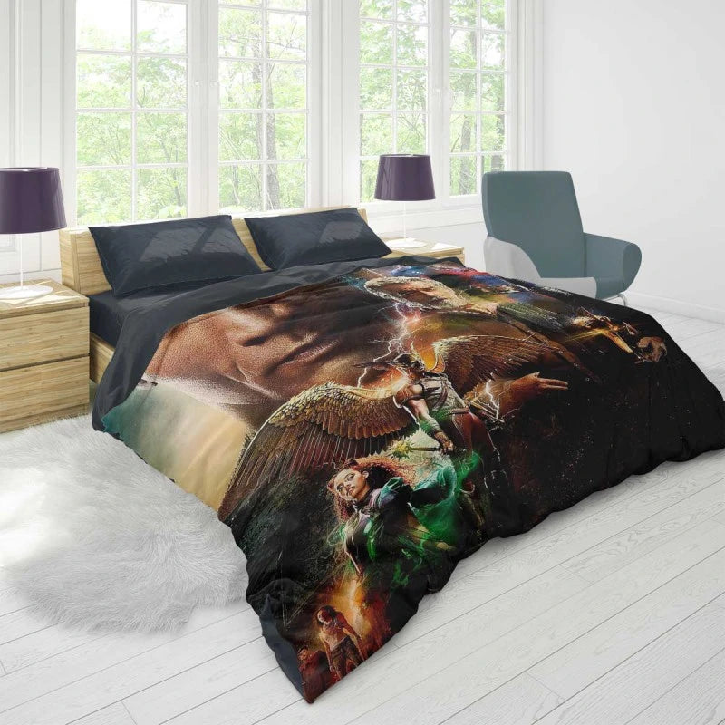 Black Adam DC Comics American superhero film Duvet Cover