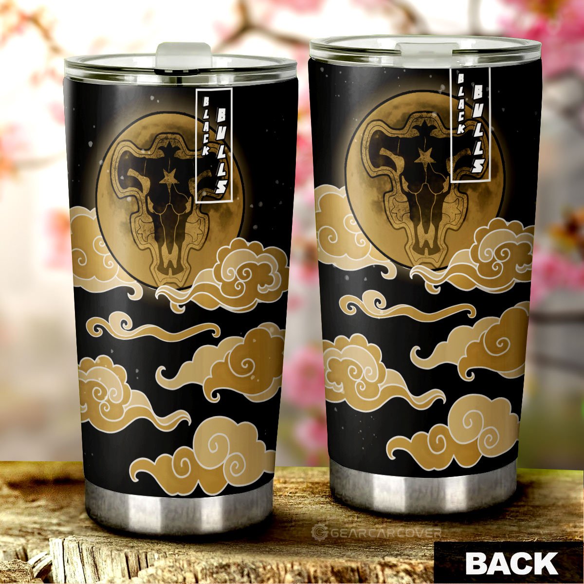 Black Bull Tumbler Cup Custom Car Accessories