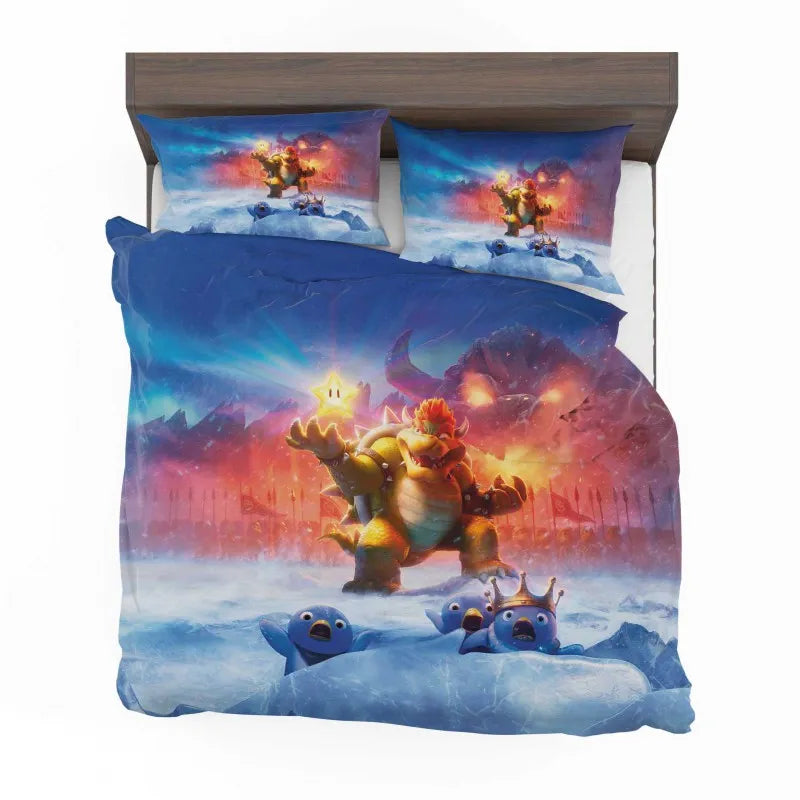 Bowsers Revenge Mario Bros Unleashed Bedding Set