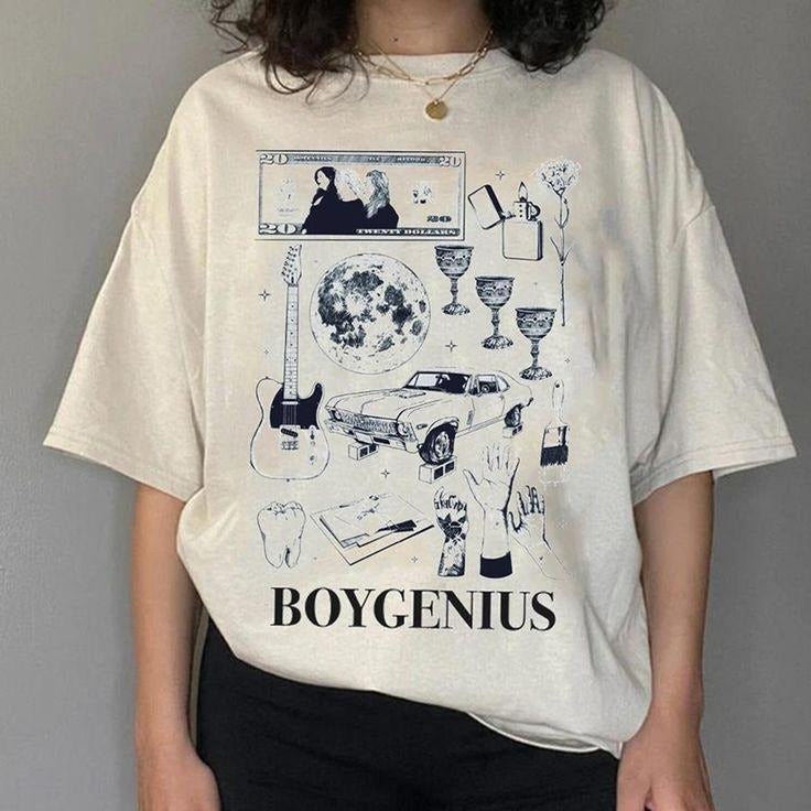 Boygenius Tour T-Shirt, Indie Rock Music Band Fan Gift