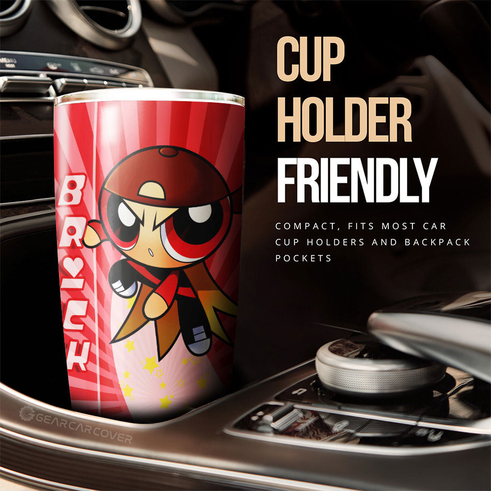 Brick The Powerpuff Girls Tumbler Cup Custom Car Accessories