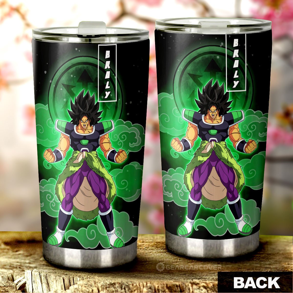 Broly Tumbler Cup Custom Anime Dragon Ball Car Accessories
