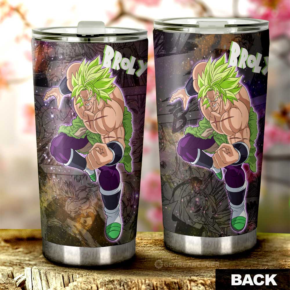 Broly Tumbler Cup Custom Car Accessories Galaxy Style