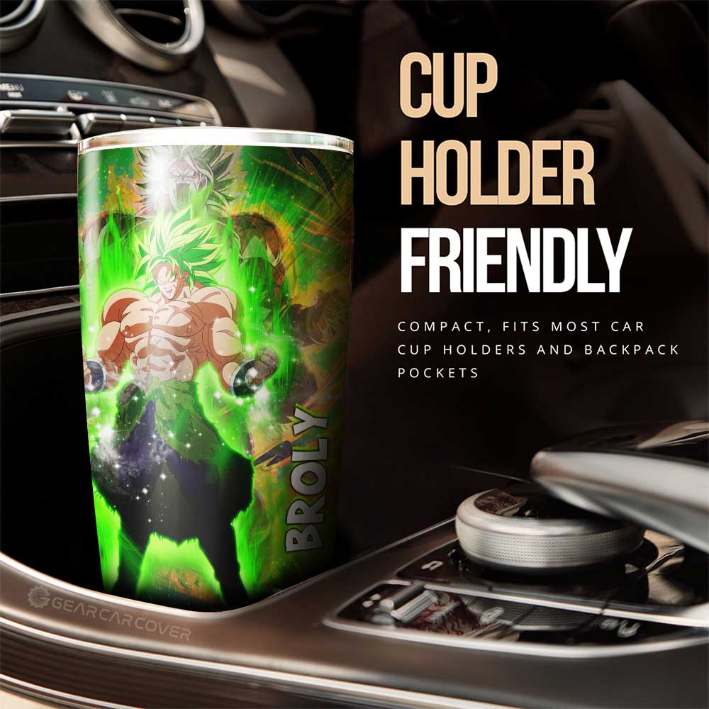 Broly Tumbler Cup Custom Characters Car Interior Accessories