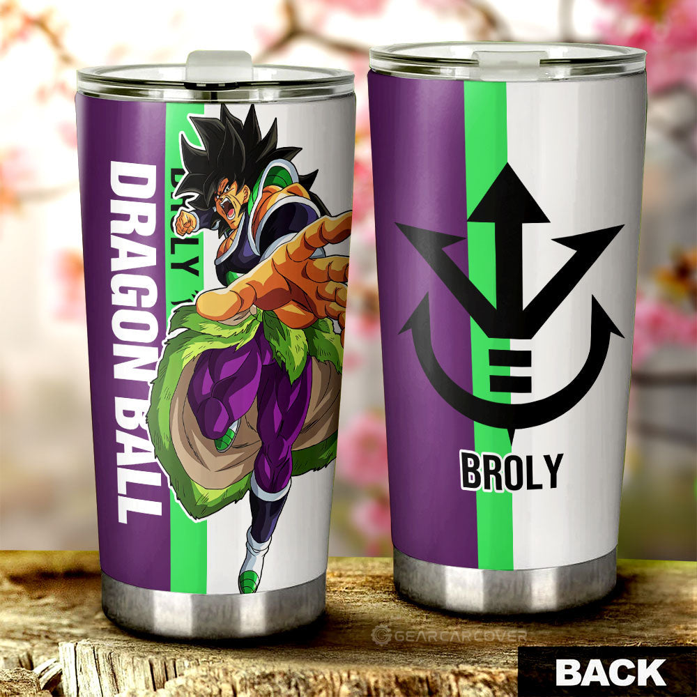 Broly Tumbler Cup Custom Dragon Ball