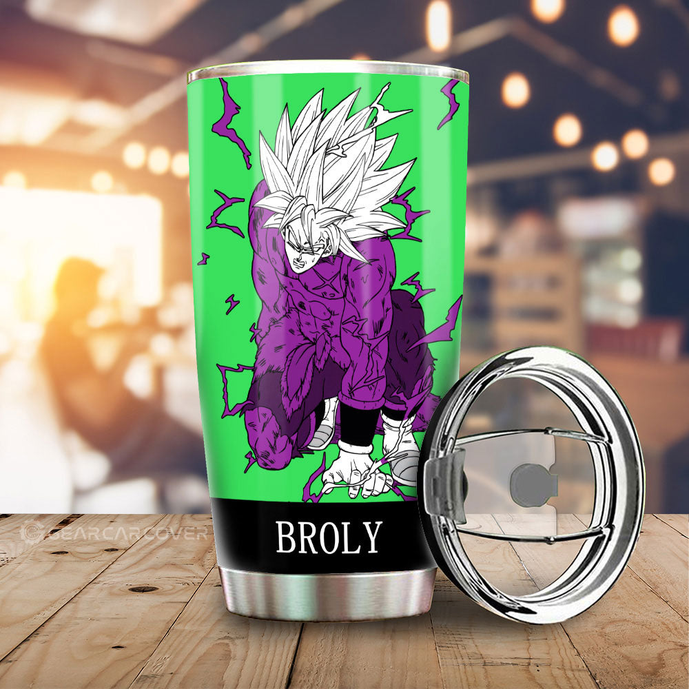 Broly Tumbler Cup Custom For Car