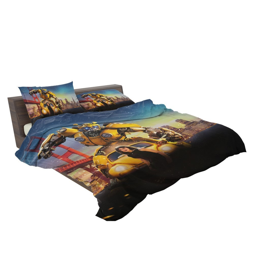 Bumblebee Movie Transformers Hailee Steinfeld Bedding Set