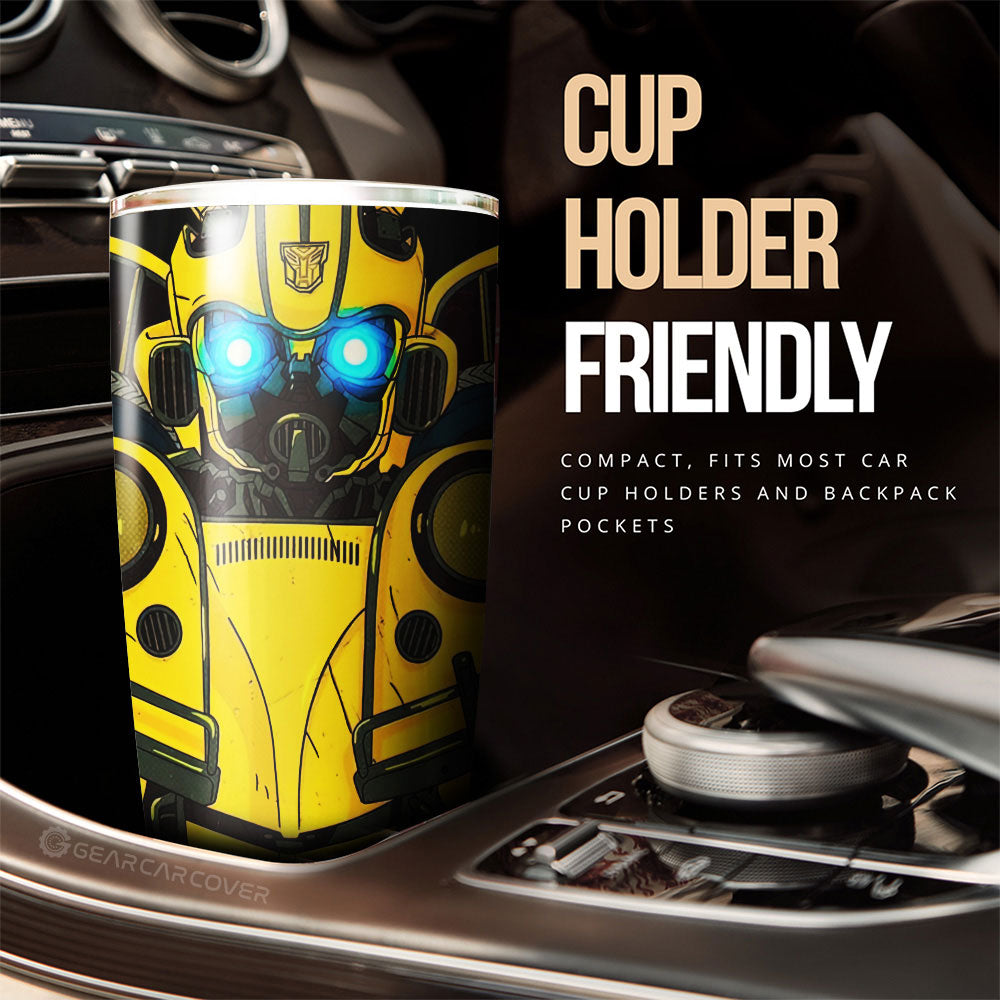 Bumblebee Tumbler Cup Custom Transformer Car Accessories