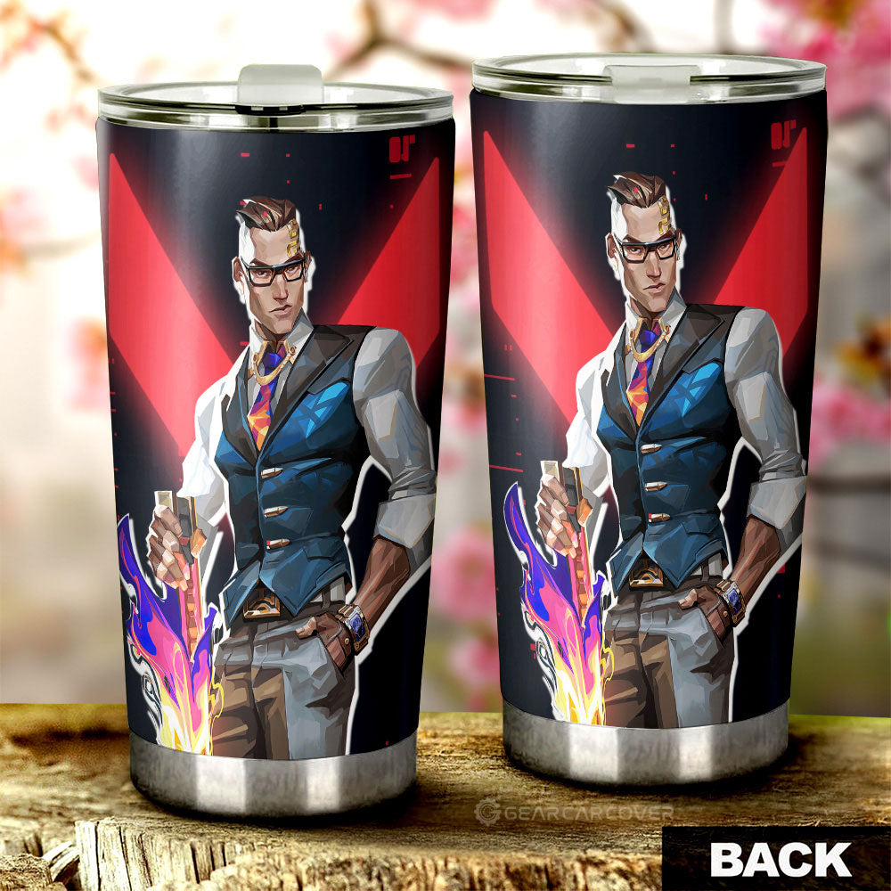 Chamber Tumbler Cup Custom Valorant Agent