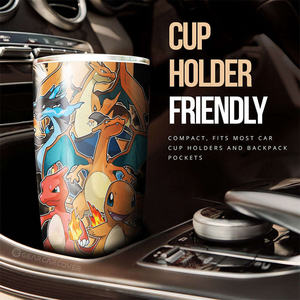 Charizard Tumbler Cup Custom Car Accessories For Fans