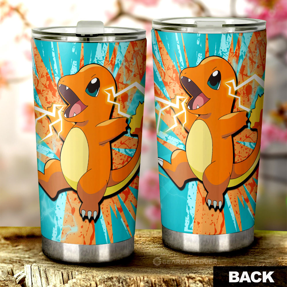 Charmander Tumbler Cup Custom Car Interior Accessories