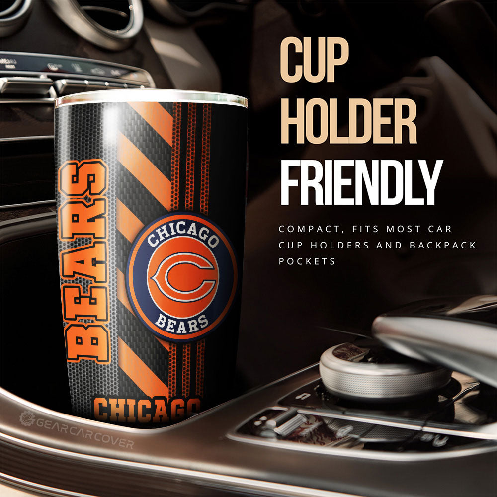 Chicago Bears Tumbler Cup Custom Car Accessories
