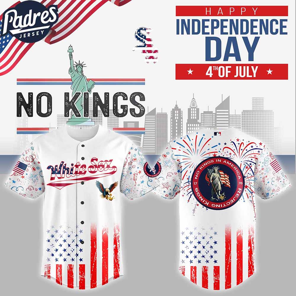 Chicago White Sox MLB X The 4th Of July X Military Custom Baseball Jersey - Padres Jersey Oasis: Elevate Your Baseball Style Game