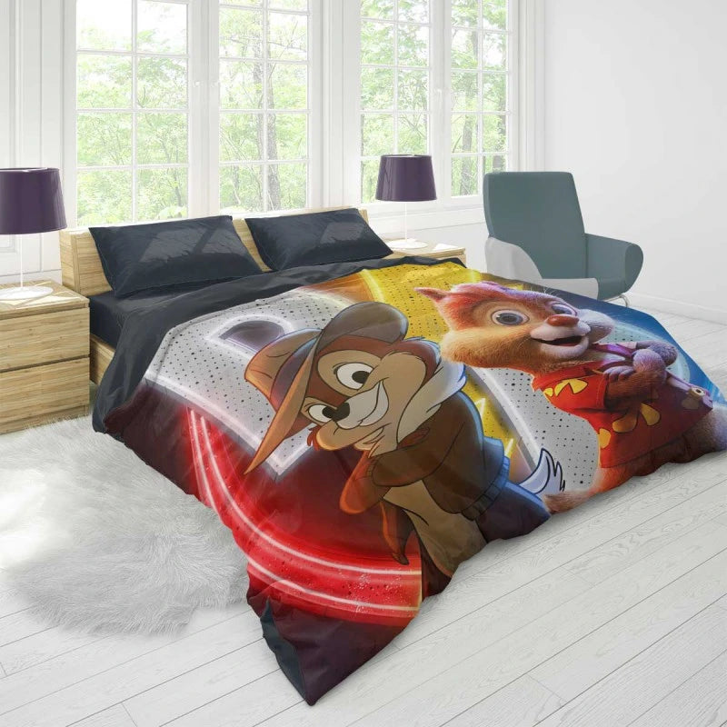 Chip n Dale Rescue Rangers Movie Duvet Cover