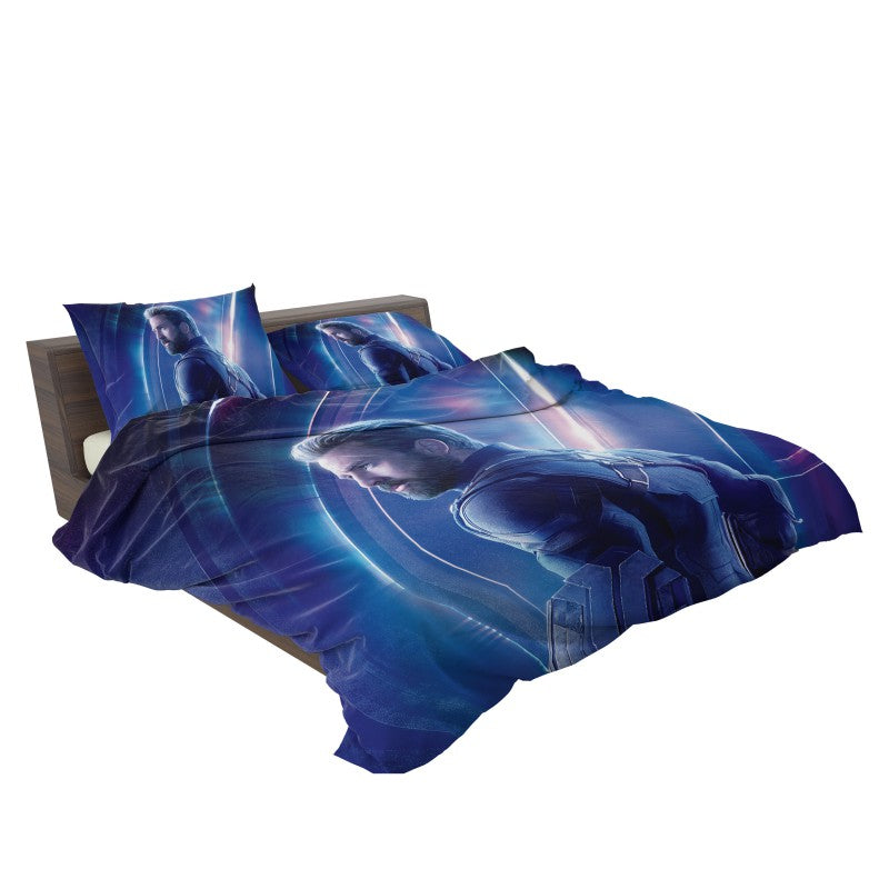 Chris Evans Steve Rogers Captain America Bedding Set