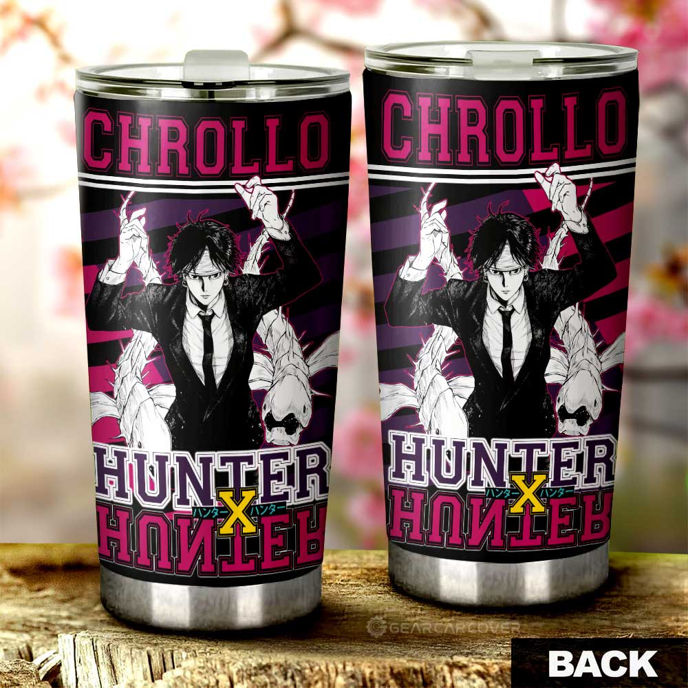 Chrollo Lucilfer Tumbler Cup Custom Hunter x Hunter Anime Car Interior Accessories