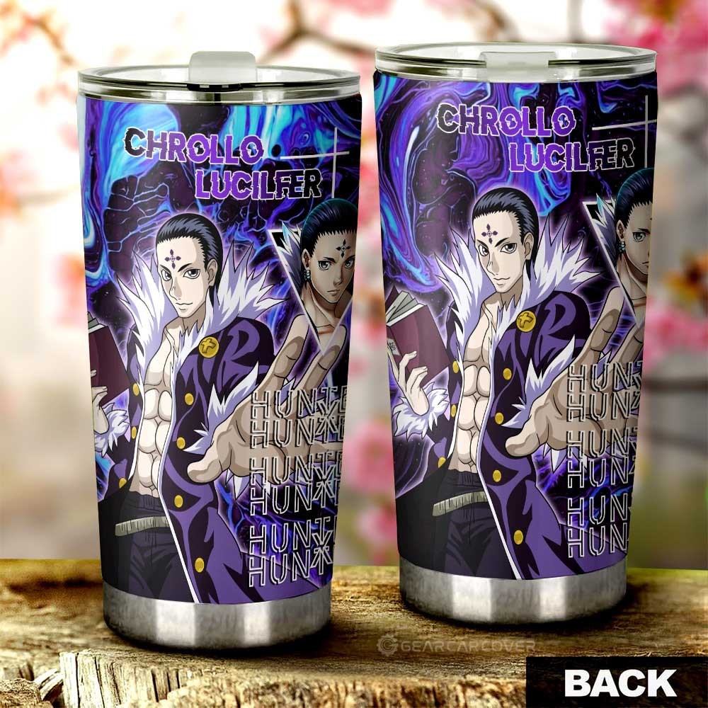 Chrollo Lucilfer Tumbler Cup Custom Hunter x Hunter Car Accessories