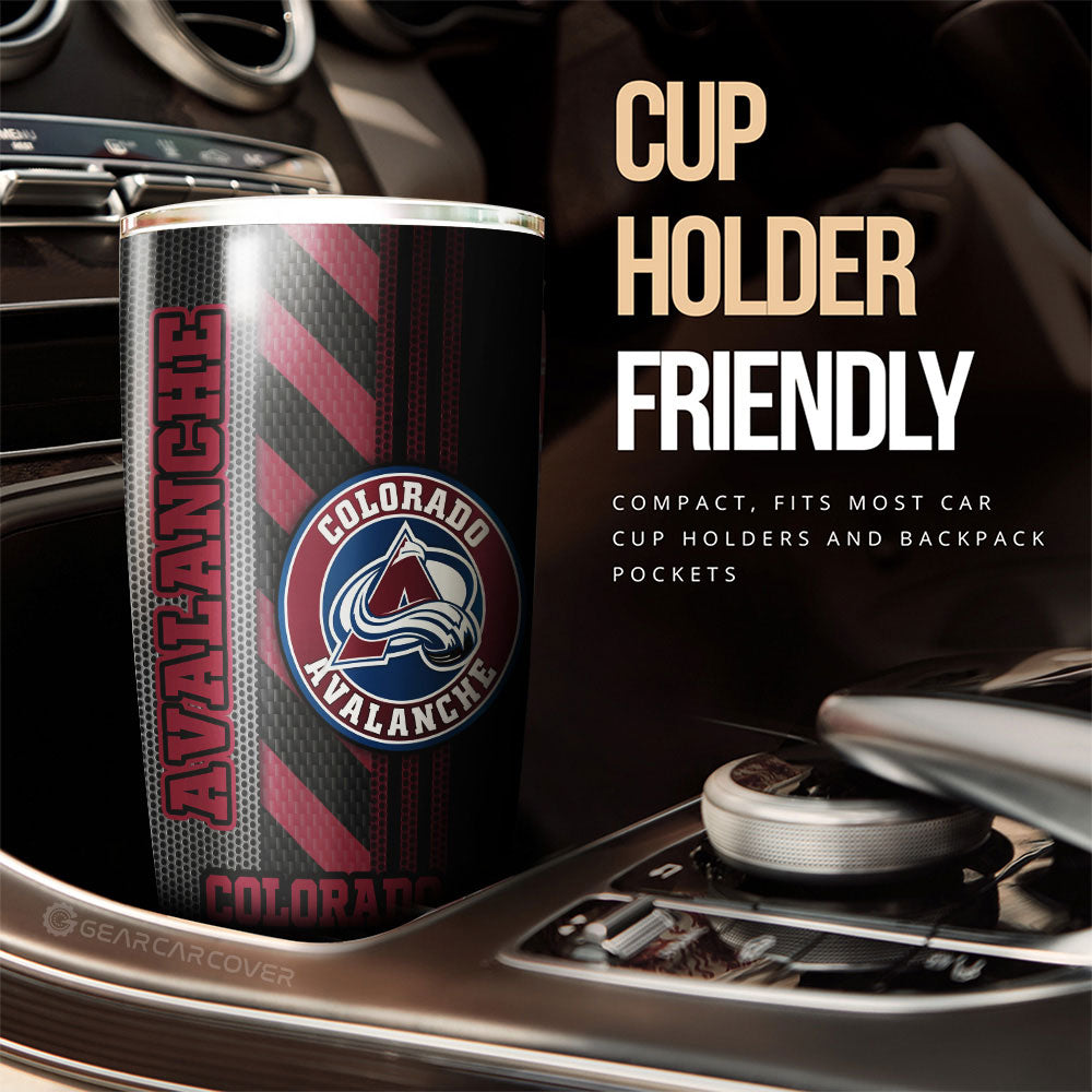 Colorado Avalanche Tumbler Cup Custom Car Accessories