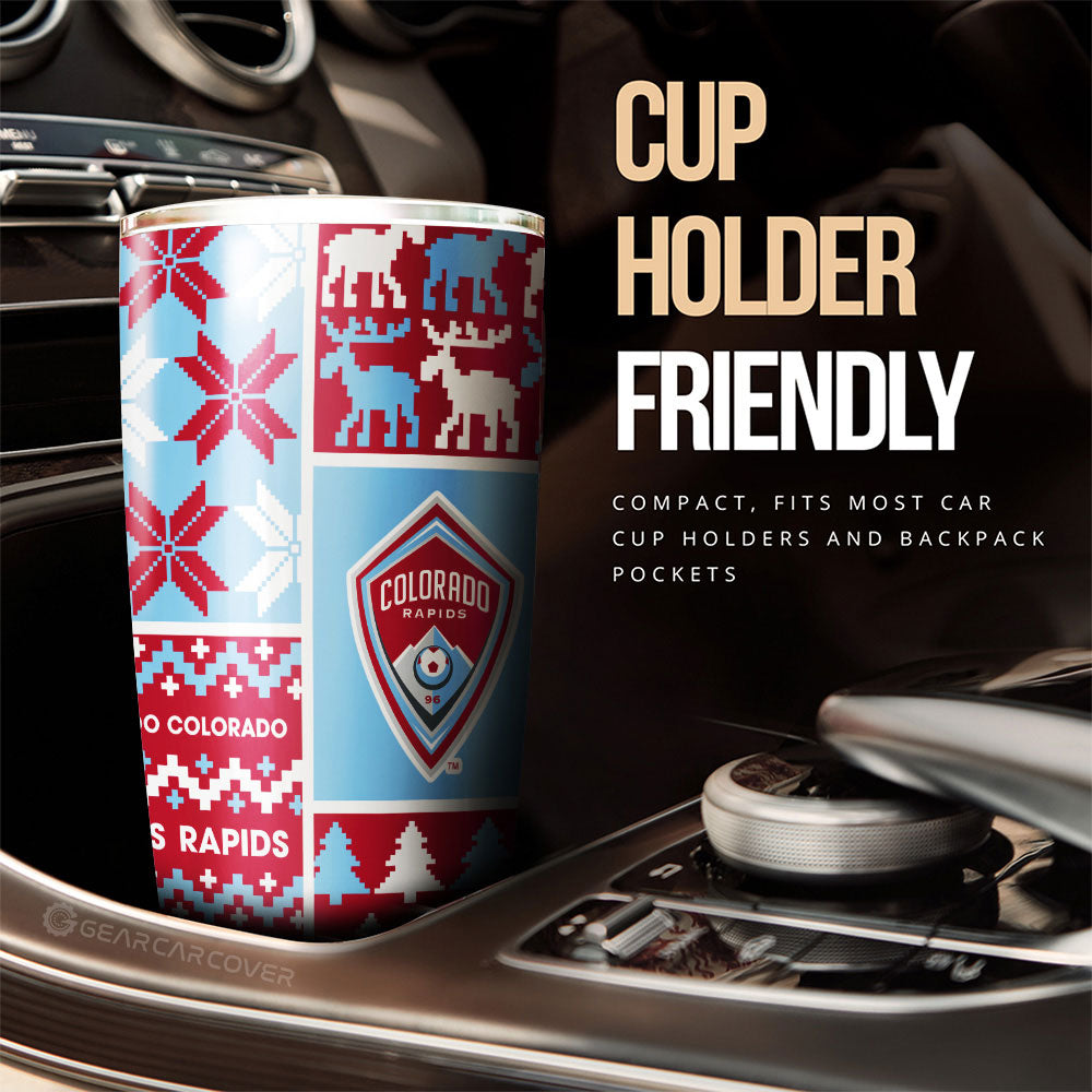 Colorado Rapids Tumbler Cup Custom Ugly Style Car Accessories
