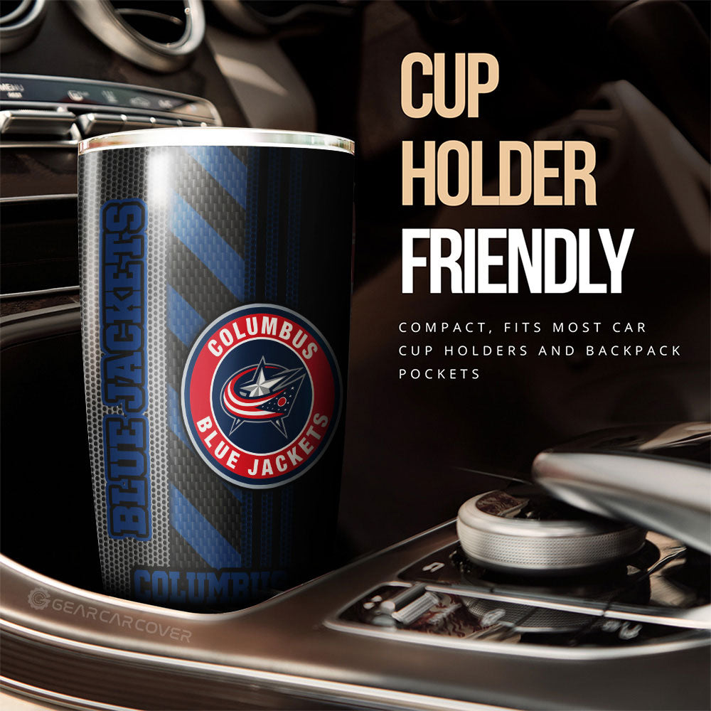 Columbus Blue Jackets Tumbler Cup Custom Car Accessories