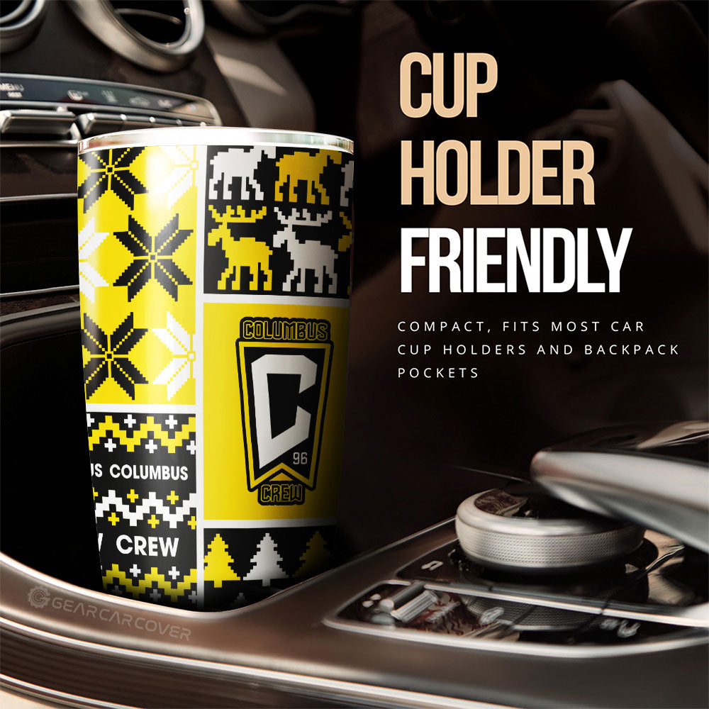 Columbus Crew Tumbler Cup Custom Ugly Style Car Accessories