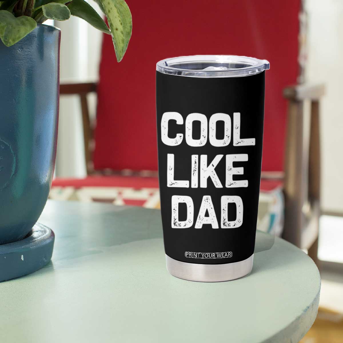 Cool Like Dad Tumbler Cup Funny Newborn Gift Baby Shower TS10