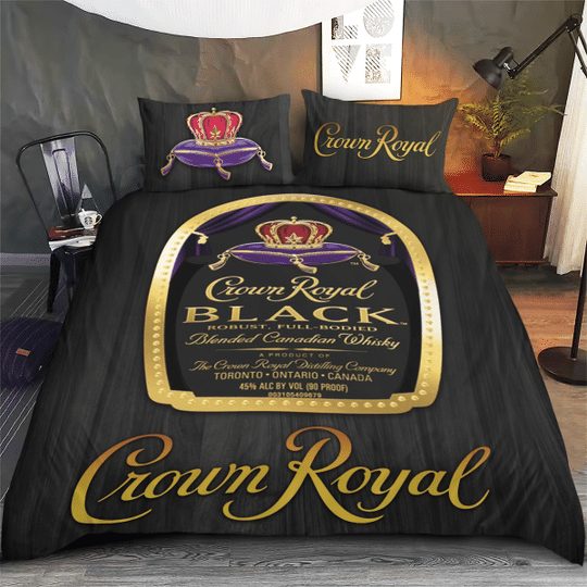 Crown Royal Black Bedding Set