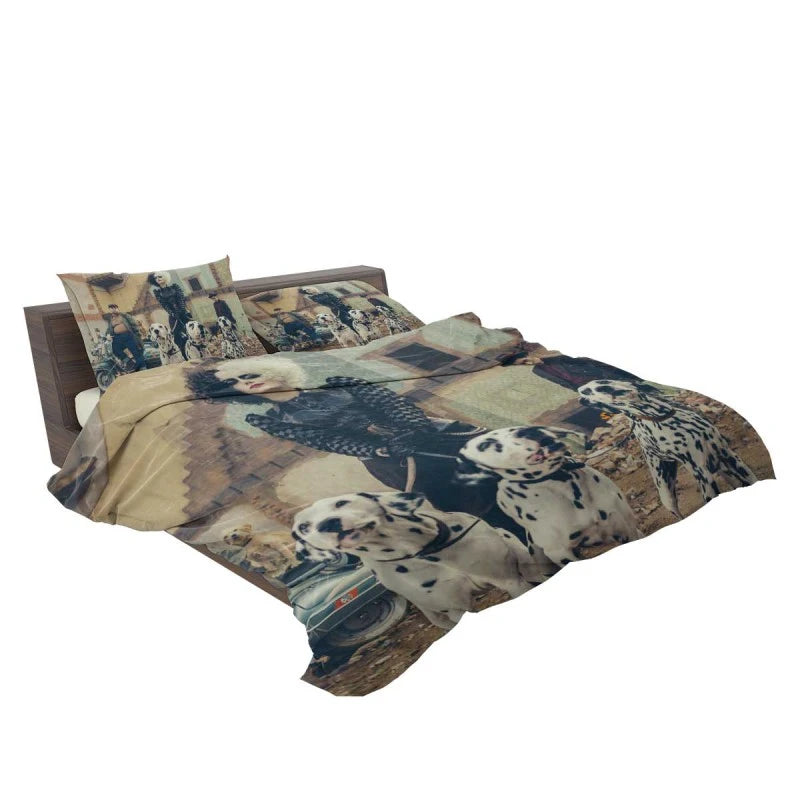 Cruella Movie Emma Stone Bedding Set