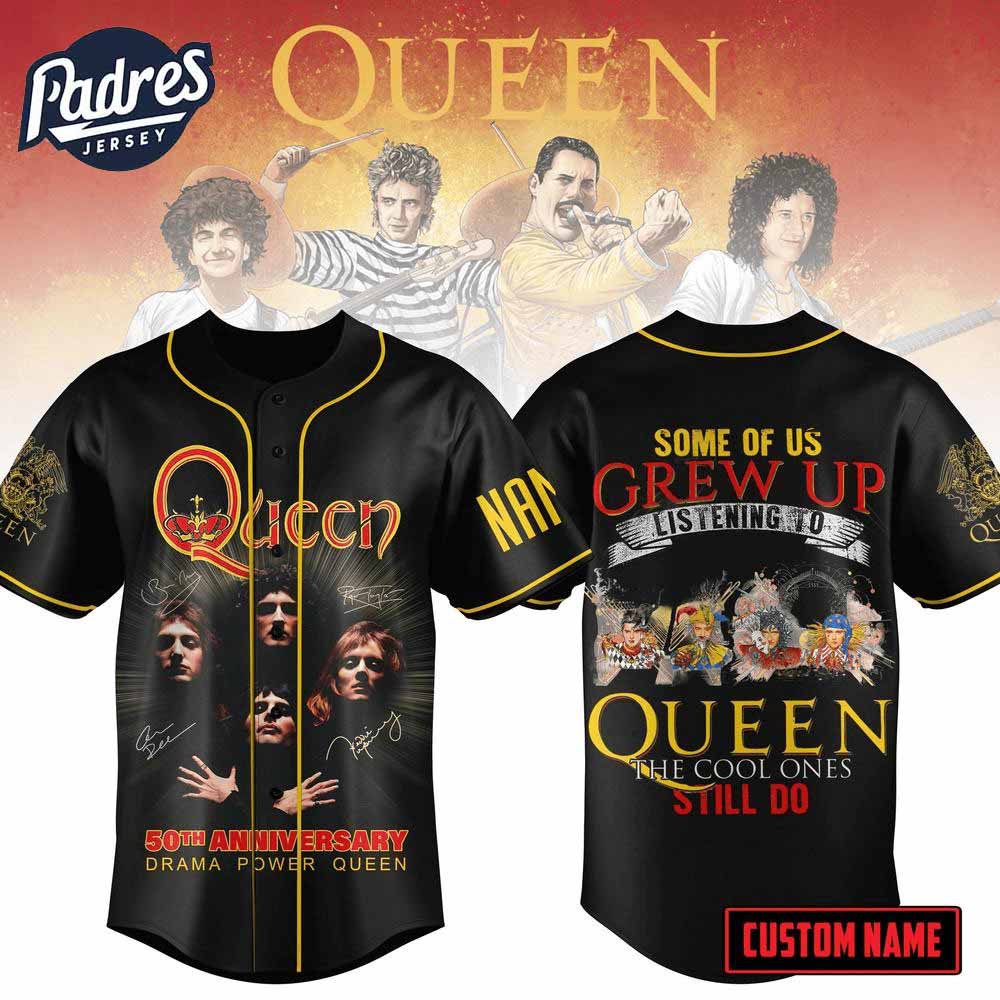 Custom Drama Power Queen 50th Anniversary Baseball Jersey - Padres Jersey Oasis: Elevate Your Baseball Style Game