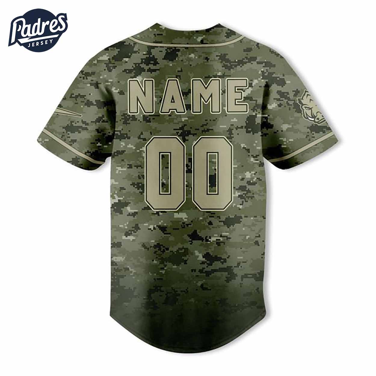Custom NCAA Arkansas Razorbacks Eagle Camo Baseball Jersey - Padres Jersey Oasis: Elevate Your Baseball Style Game