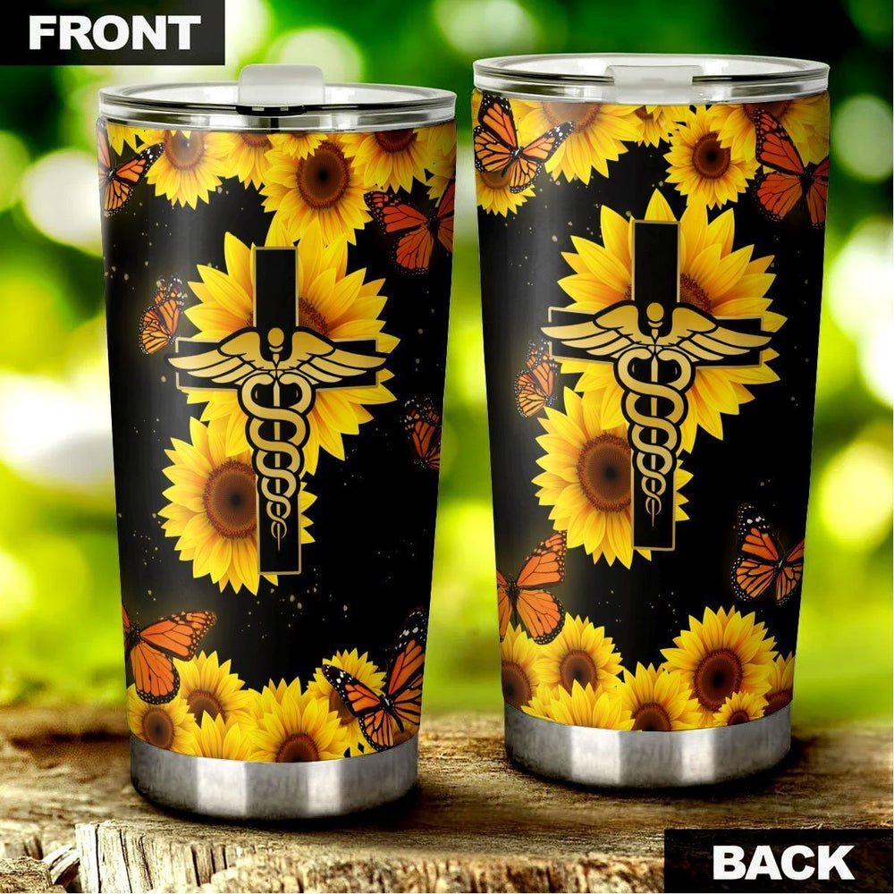 Custom Name Nurse Tumbler Cup Custom Car Accessories For Nurse