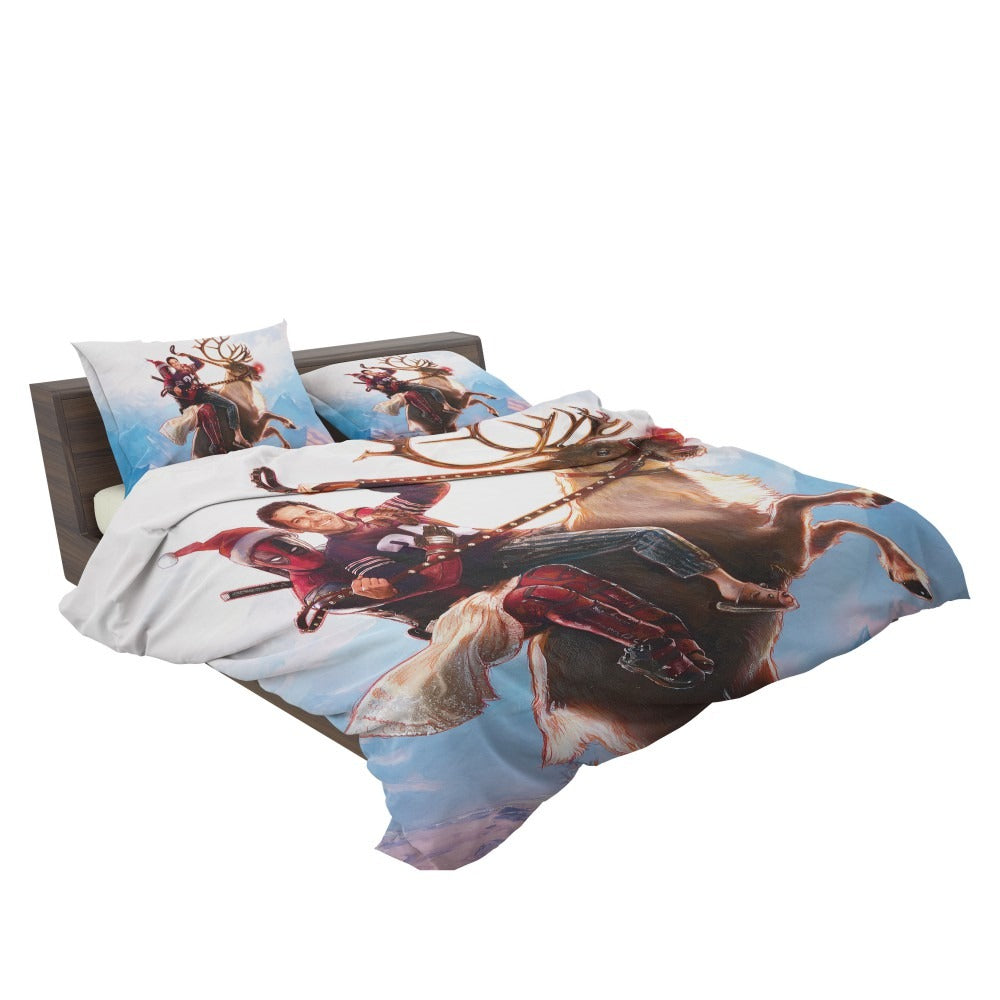 Deadpool 2 Movie Once Upon A Deadpool Bedding Set