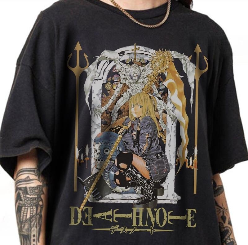 Death Note Misa Amane Shirt, Anime Shirt, Anime Graphic Tee, Unisex Shirt, Gift Him, Gift Her, Gift Boy Gift Girl, Anime Gifts