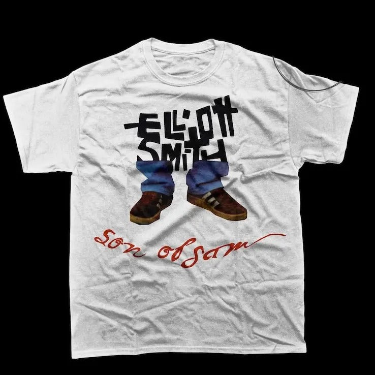 Elliot Smith T-Shirt - Eliott Smith Tee - Elliot Smith Merchandise - Music artist graphic tee Menswear Top Underwear Tshirt
