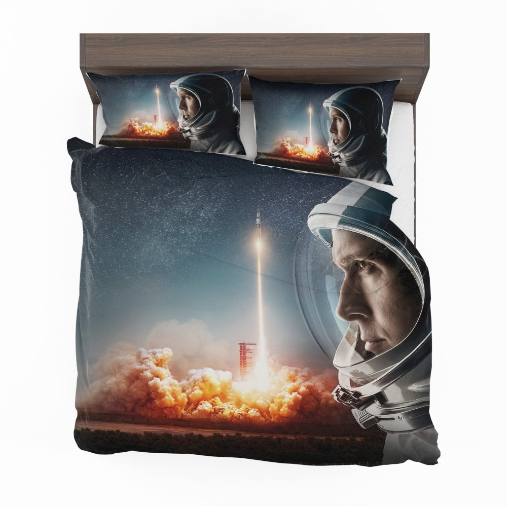 First Man Movie Astronaut Ryan Gosling Bedding Set