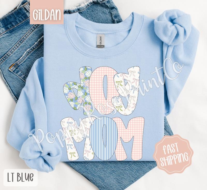 Floral Dog Mom Sweatshirt, Cute Pet Mama Sweatshirt, Coquette Spring Flower Sweatshirt, Gift for Her