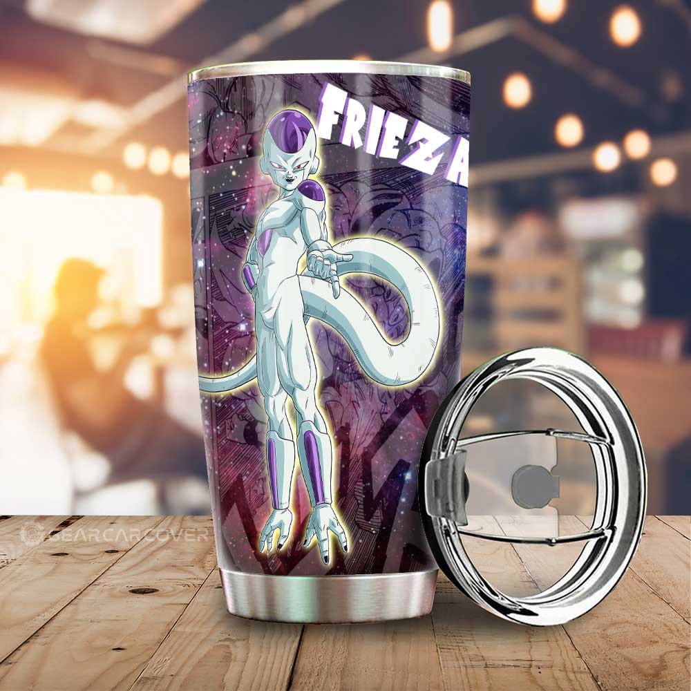 Frieza Tumbler Cup Custom Dragon Ball Anime Car Accessories Manga Galaxy Style