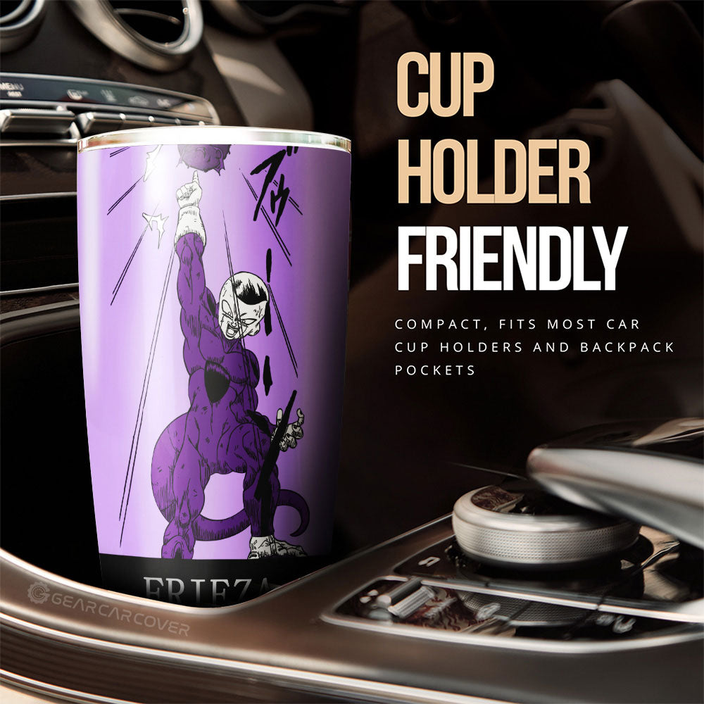 Frieza Tumbler Cup Custom Manga Color Style