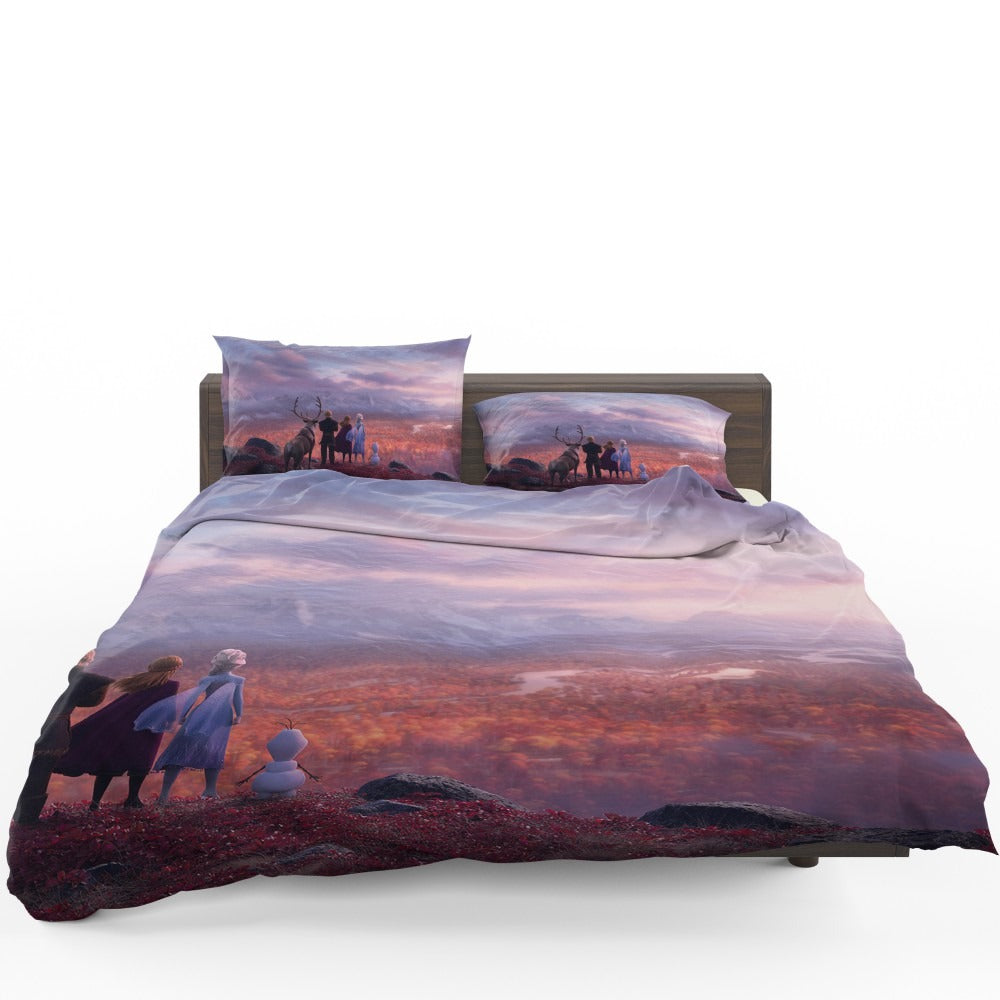 Frozen 2 Movie AnnaElsaKristoffOlaf Bedding Set