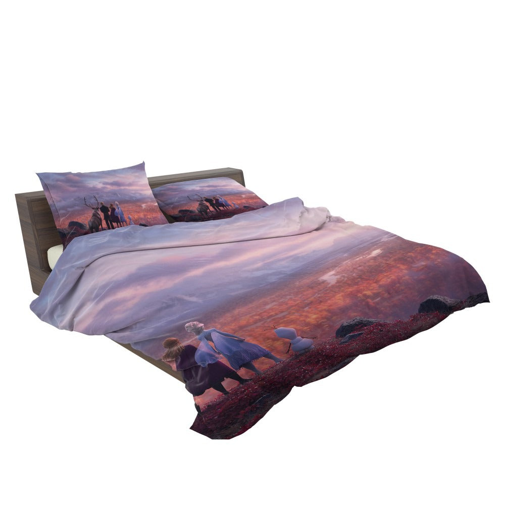 Frozen 2 Movie AnnaElsaKristoffOlaf Bedding Set