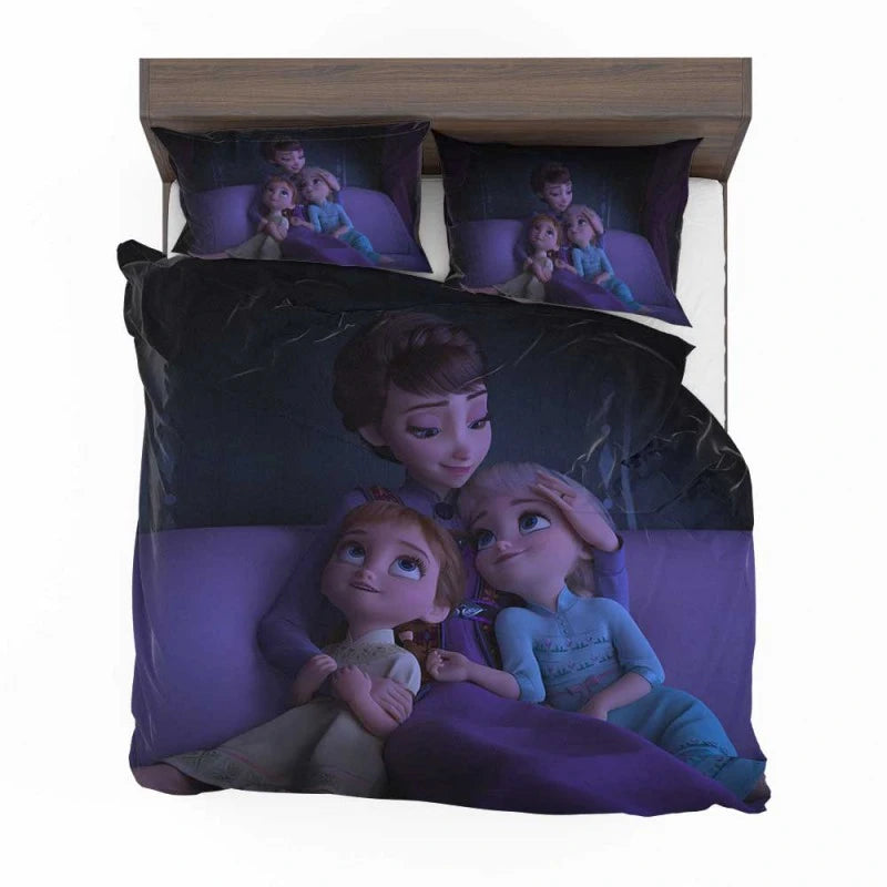 Frozen 2 Movie Elsa Anna Queen Iduna Bedding Set