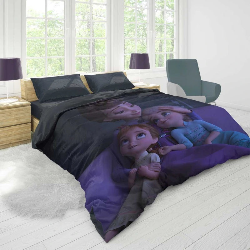 Frozen 2 Movie Elsa Anna Queen Iduna Duvet Cover