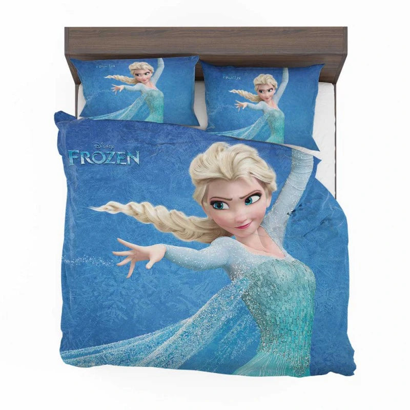 Frozen Movie Elsa Princess Bedding Set