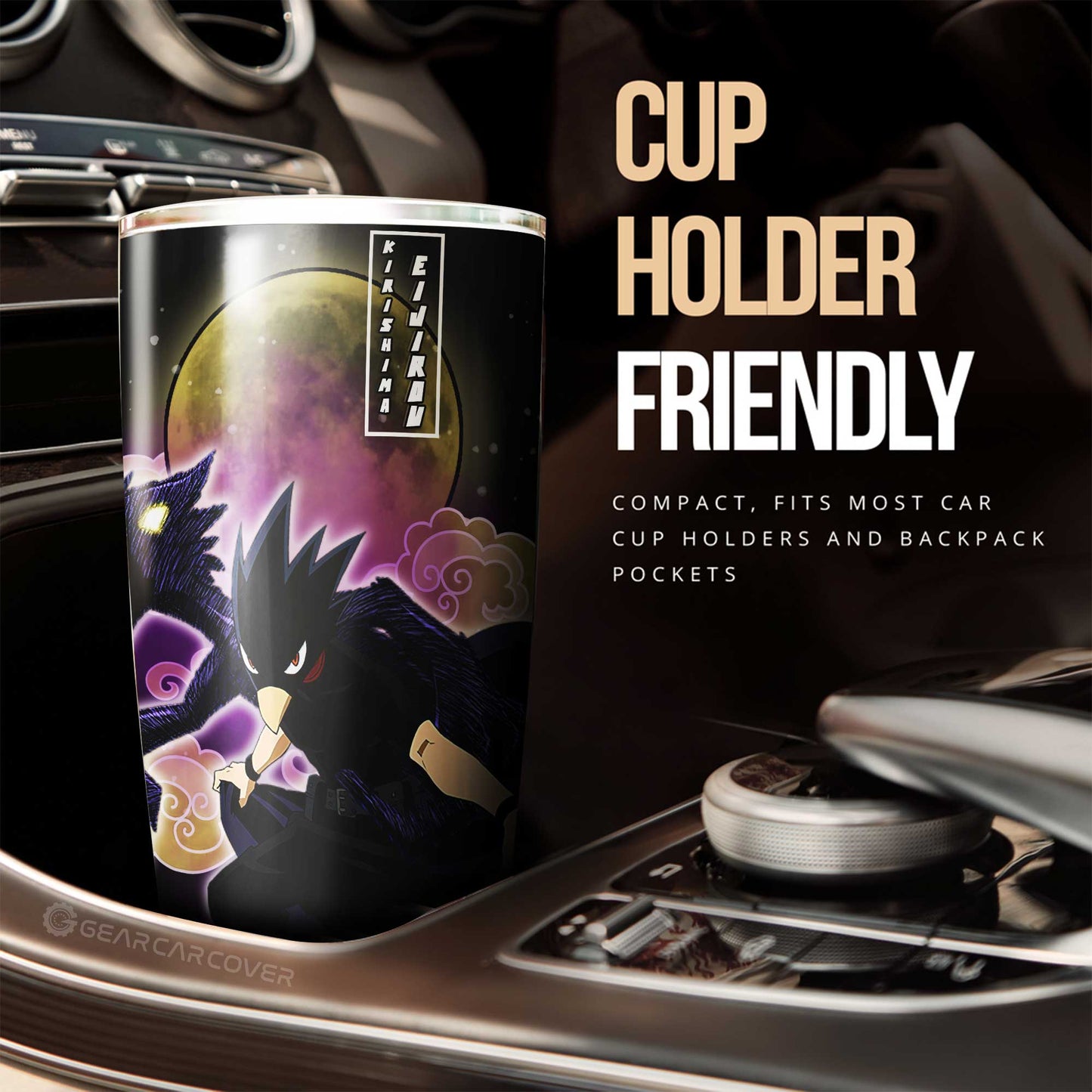 Fumikage Tokoyami Tumbler Cup Custom Car Interior Accessories