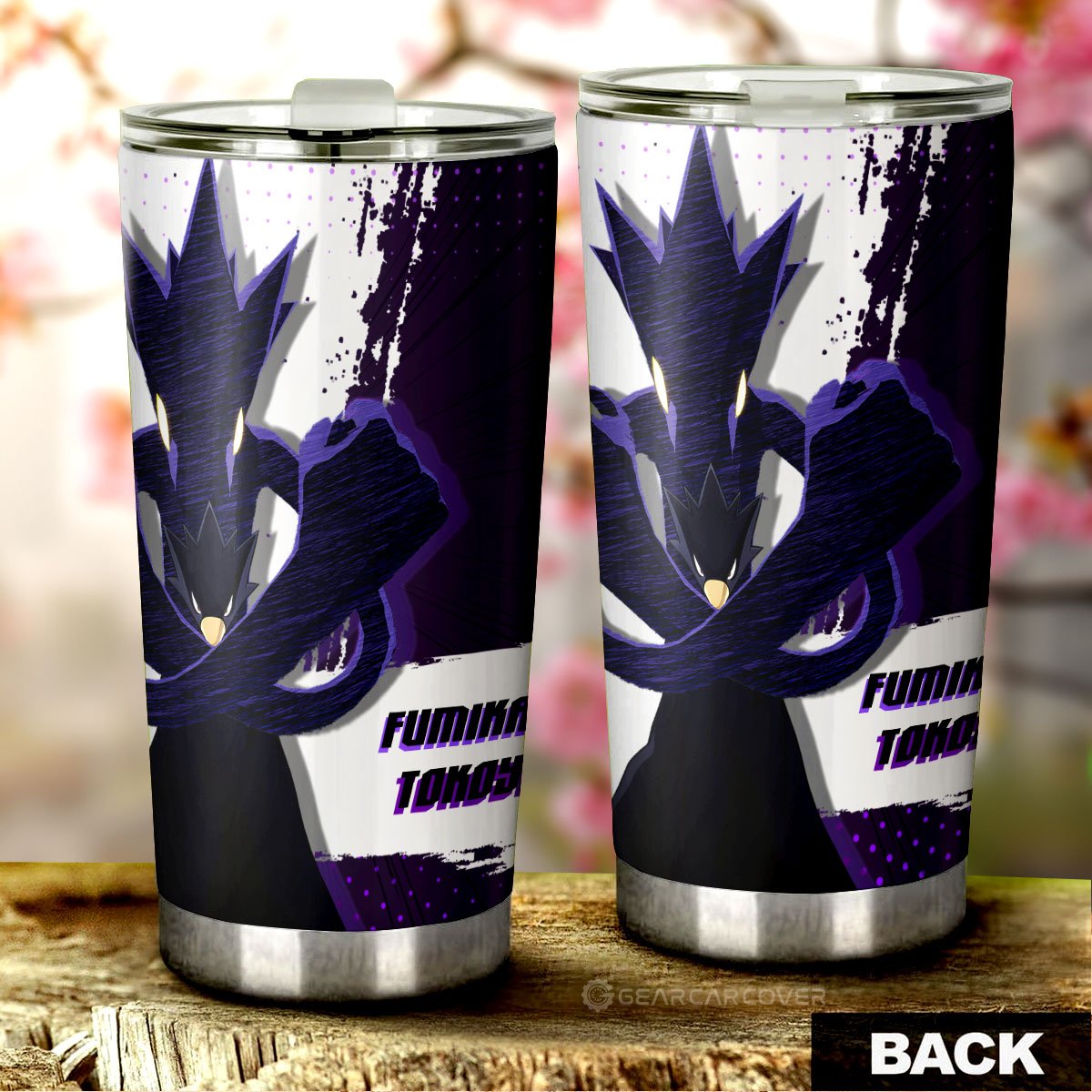 Fumikage Tokoyami Tumbler Cup Custom For My Hero Academia Anime Fans