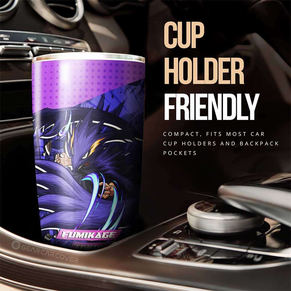Fumikage Tokoyami Tumbler Cup Custom My Hero Academia Car Interior Accessories