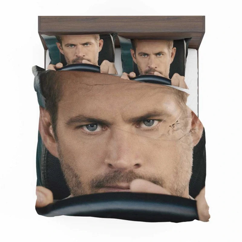 Furious 7 Movie Brian Paul Walker Bedding Set